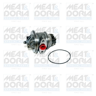 Core assembly, turbocharger